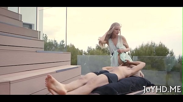 Young twat split by big ramrod