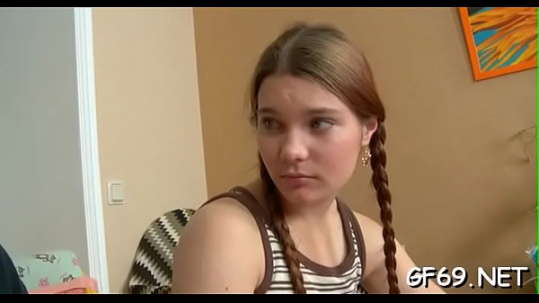 Sweet darling gets her slit drilled till sore by 2 hunks