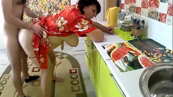 Italian housewife fucked in the ass while the cuckold works