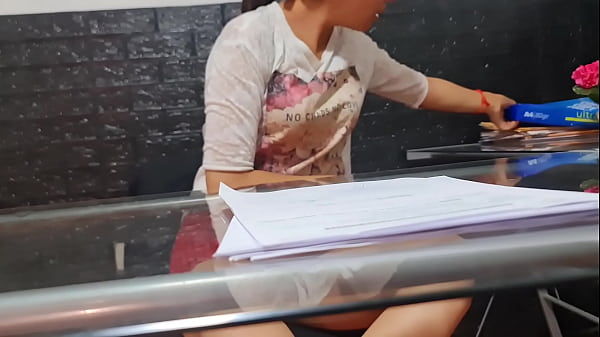 risky spy camera secretary Nataly from the UBA faculty of letters