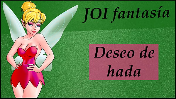 Fantasía JOI con un hada cachonda. Voz española.